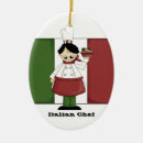 Search for chef ornaments Italian