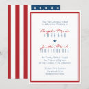 Search for fourth of july wedding invitations Usa flag