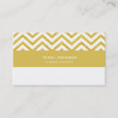 Recherche de chevron or cartes visite Moderne