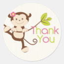 Search for girl monkey stickers Safari