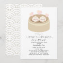 Search for chinese baby shower invitations Dumpling