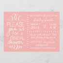 Search for linen bridal shower invitations Simple