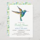 Search for hummingbird bridal shower invitations Floral