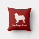 Search for australian shepherd pillows Silhouette