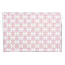 Search for pink and white pillowcases For kids
