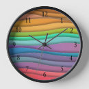 Search for bright colors clocks Rainbow