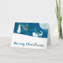 Search for aurora christmas cards Watercolor
