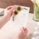 Recherche de watercolor sunflower invitations Moderne