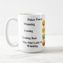 Search for poker face mugs Funny