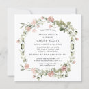 Search for dusty pink bridal shower invitations Eucalyptus