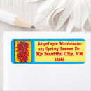 Search for new mexico return address labels Red