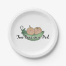 Search for two peas in a pod paper plates Party