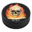 Search for halloween hockey pucks Skull