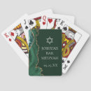 Search for bar mitzvah playing cards Star of david