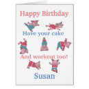 Recherche de fitness birthday cards Yoga