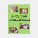Search for 4 photo blankets Mom