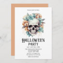 Recherche de skeleton halloween invitations Fête d'halloween adulte