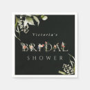 Search for bridal shower napkins Greenery