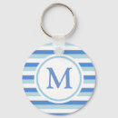 Search for blue and white stripes keychains Striped