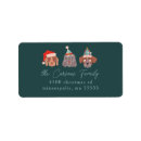 Search for christmas dog return address labels Cute
