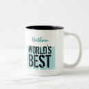 Search for black and aqua mugs Blue