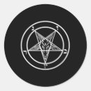 Recherche de symbole occulte autocollants Baphomet
