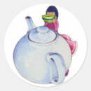 Recherche de dessin de crayon autocollants Illustration