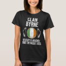 Search for irish surname tshirts Byrne