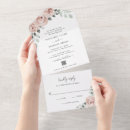 Search for dusty rose and sage green wedding invitations Botanical