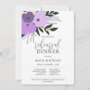Search for leaves rehearsal dinner invitations Modern