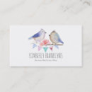 Search for birds business cards Forest