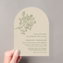 Search for olive tree wedding invitations Rustic