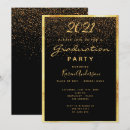 Search for glam graduation invitations Gold