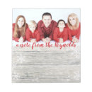 Search for christmas business notepads Snowflakes