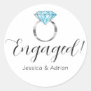 Search for diamond ring stickers Engagement