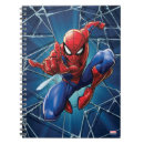 Search for spiderman notebooks Peter parker
