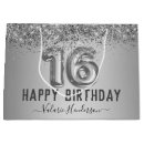 Search for silver glitter gift bags Cute