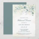 Search for eucalyptus rehearsal dinner invitations Elegant