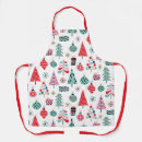 Search for christmas tree aprons Blue