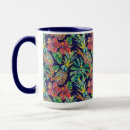 Search for pineapple pattern mugs Hibiscus