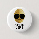 Search for funny potato buttons Cute