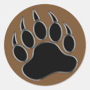 Search for bear paw prints stickers Wild