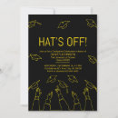 Search for hats off party invitations College