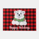 Search for bear doormats Red buffalo plaid