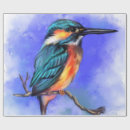 Recherche de martin pêcheur papier cadeau Peinture