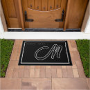 Search for monogrammed doormats Family last name