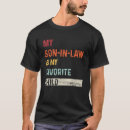 Search for funny son sayings tshirts Mother in law