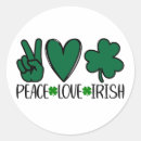 Search for irish love stickers Green