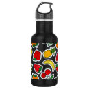 Search for banana water bottles Illustration