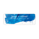 Search for brushstroke return address labels Trendy